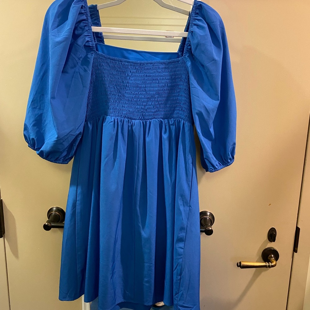 Blue Mini Dress - Picture 2 of 2